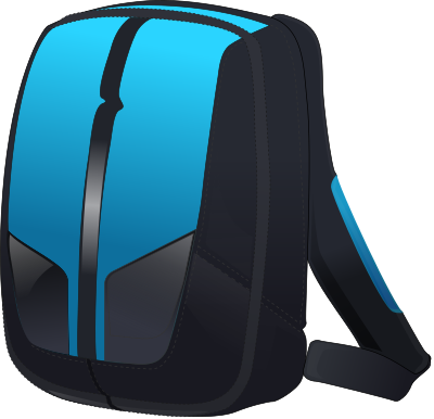 Backpack clipart