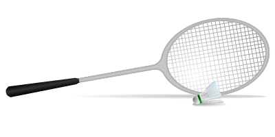 Badminton clipart