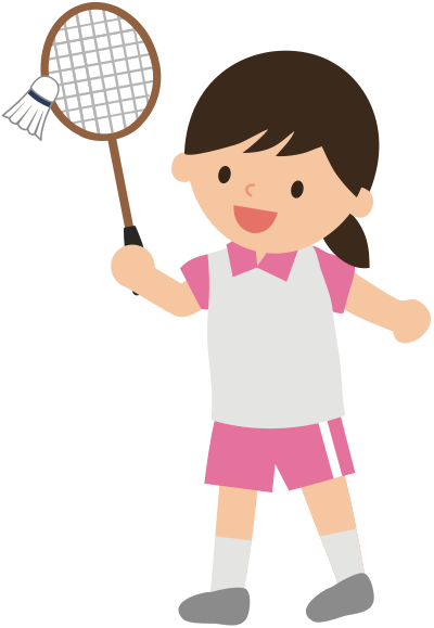 Badminton clipart