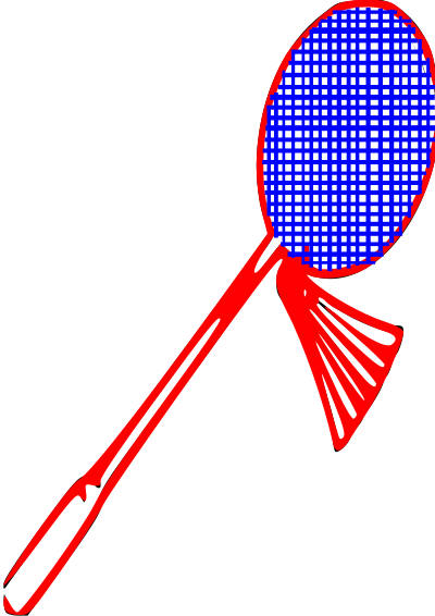Badminton Racket clipart