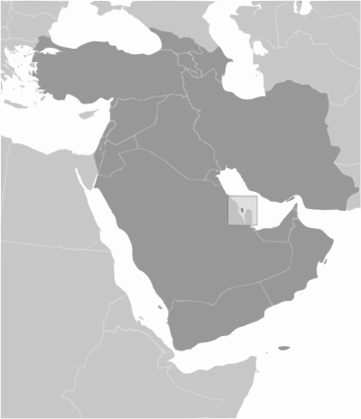 Bahrain location clipart