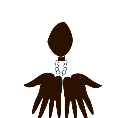 Baiana e axé clipart