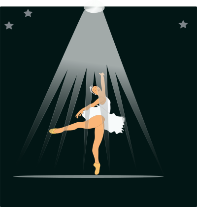 Bailarina clipart