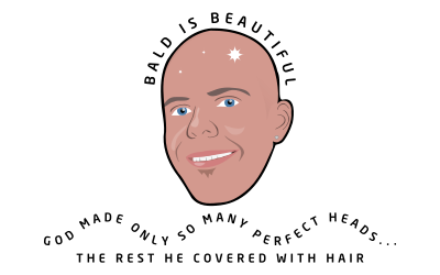 Bald Is Beautiful No Background clipart