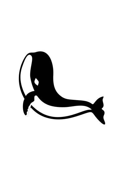 Baleia - Shark clipart