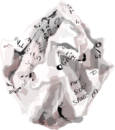 Ball of Paper clipart