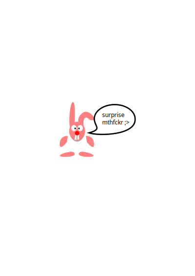 Ball with surprise clipart