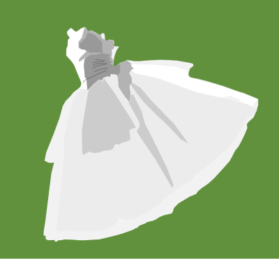 Ballet dress 3 clipart