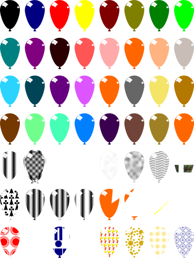 Ballons clipart