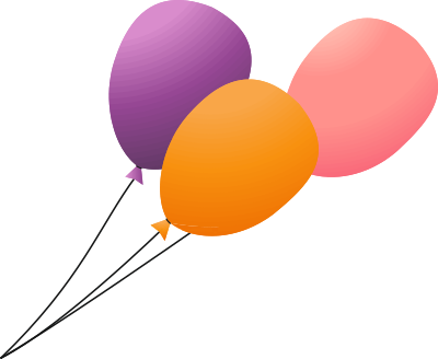 Balloons clipart