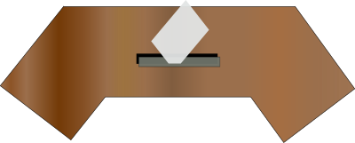 Ballot box front clipart
