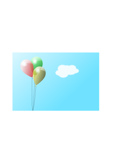 Baloons. clipart