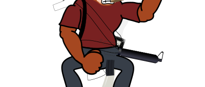 Bambo: First Blood: and Second Blood: and Third Blood: blood blood blood—White Background Version clipart