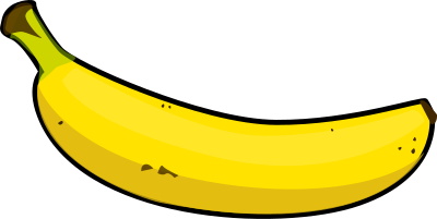 Banana (#2) clipart