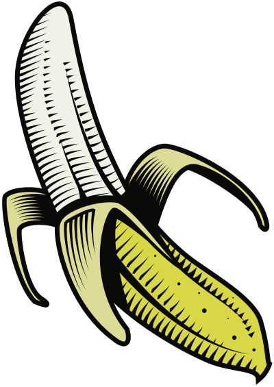 Banana - Colour Remix clipart