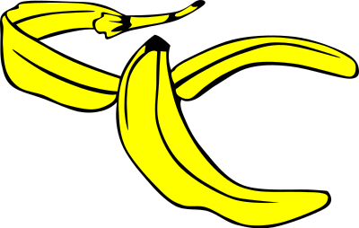 Banana Peel clipart