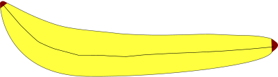 Banana1 clipart
