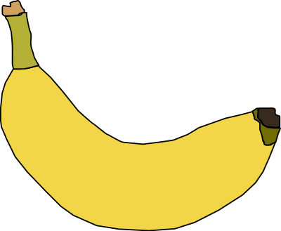 Banana2 clipart