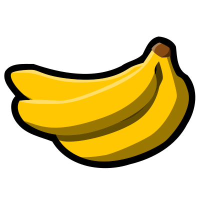Bananas icon clipart