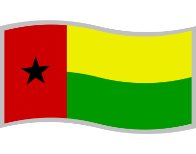 Bandeira da Guiné-Bissau clipart