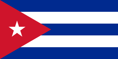 Bandera Cubana clipart