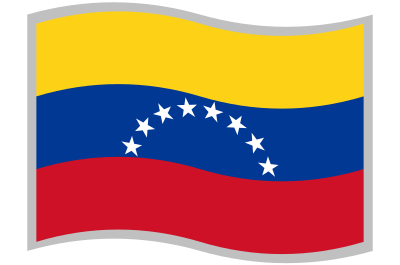 Bandera de Venezuela clipart