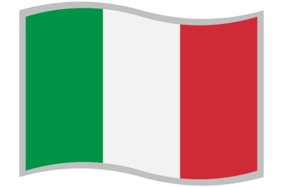 Bandiera d’Italia clipart
