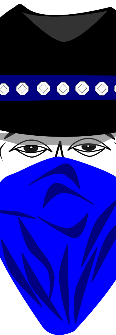 Bandit Cowboy clipart