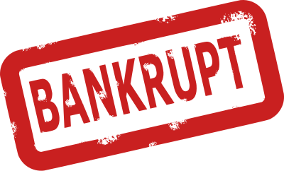 Bankruptcy Stamp clipart
