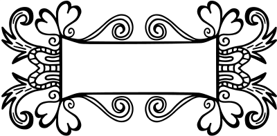 Banner 66 (outline) clipart