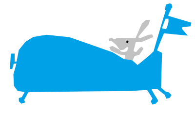 Banner Bunny clipart
