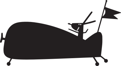Banner Bunny clipart