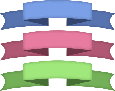Banner pack 3 clipart