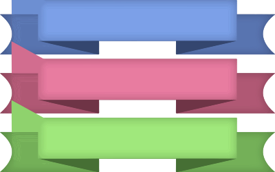 Banner pack 6 clipart