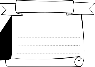 Banner Scroll clipart