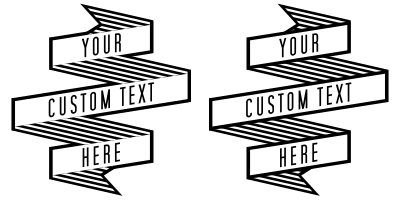 Banner straight clipart