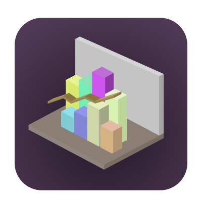 Bar Graph Icon clipart