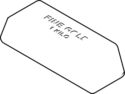 Bar of gold clipart