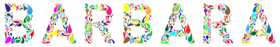 Barbara Typography clipart