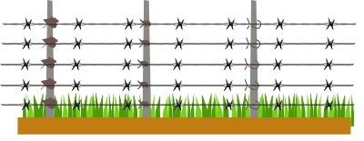 Barbed Wire clipart