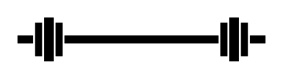 Barbell clipart