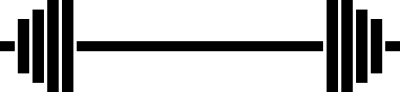 Barbell clipart