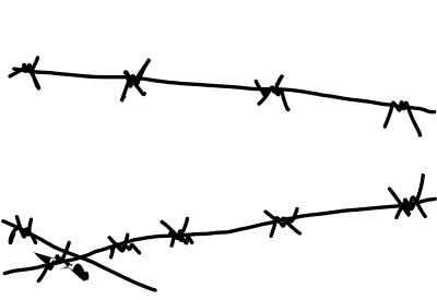 Barbwire clipart