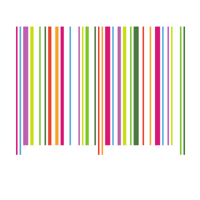 Barcode colour clipart