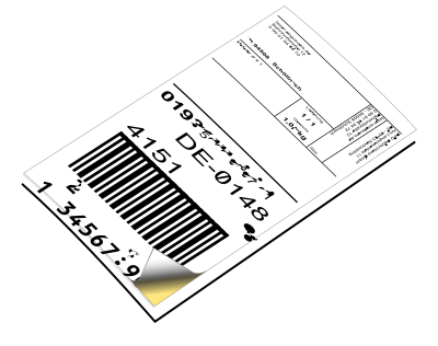 Barcode-Label clipart