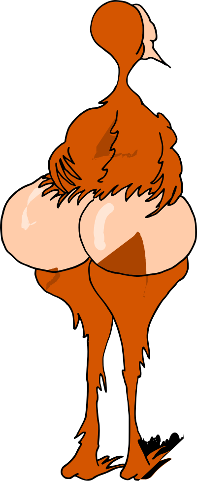 Bare Bottom Bird clipart