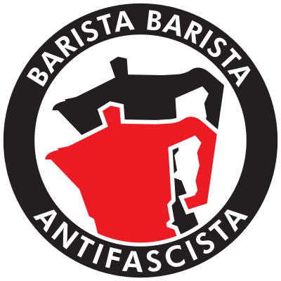 Barista Antifascista moka pot clipart