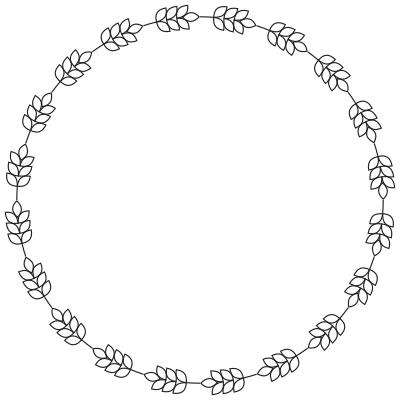 Barley Frame clipart