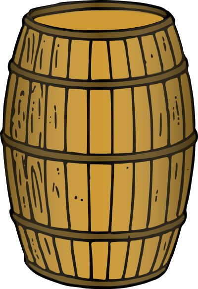 Barrel (rendered) clipart