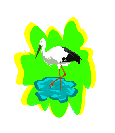 Barza clipart
